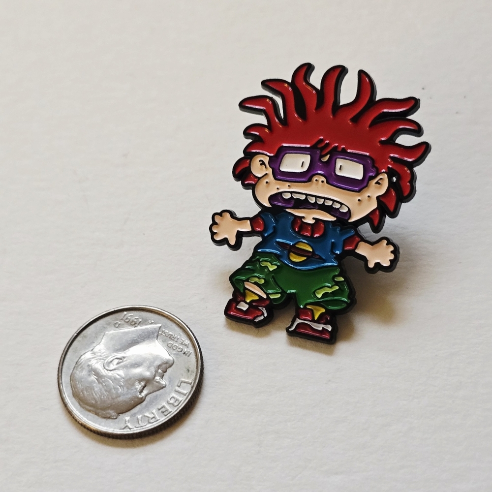 Chuckie Rugrats Character Pin - Picture 2 of 3